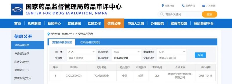 TQA凝膠貼膏|首個由橡膠膏改良的中藥新型凝膠貼膏獲批臨床